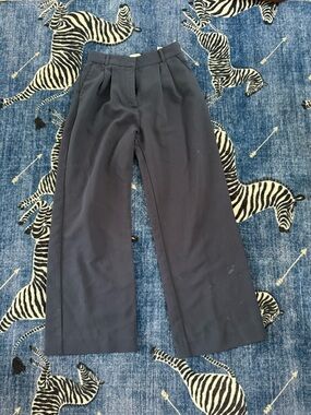 Size 28 Abercrombie & Fitch Sloan Navy Trousers